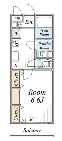 ガーデン アステリア 西千葉の物件間取画像